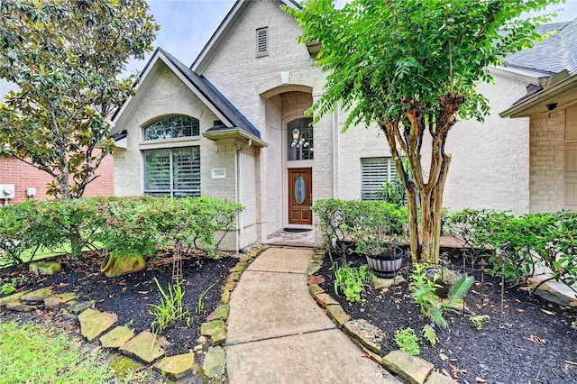 21814 Canton Pass Ln, Katy, TX 77450 - view of front facade featuring brick siding