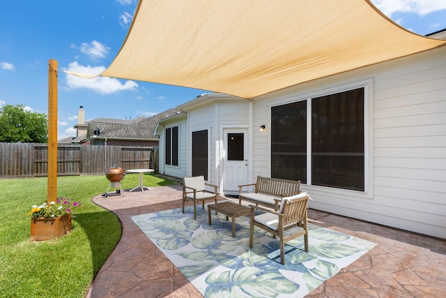 4613 Meridian Park Dr, Pearland, TX 77584 - view of patio