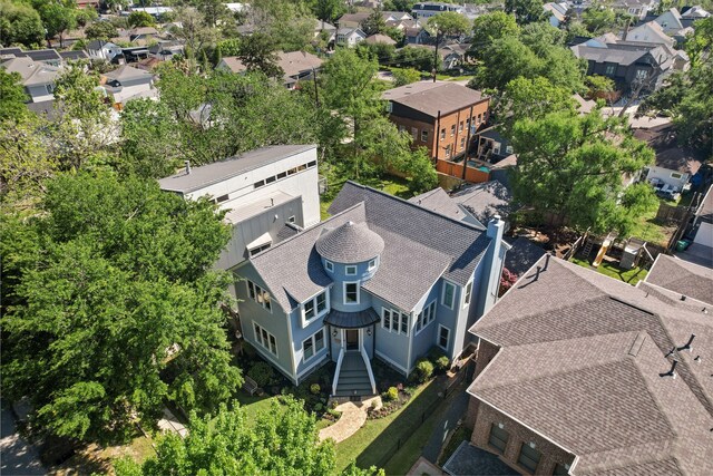 940 Columbia St, Houston, TX 77008 - aerial perspective of suburban area