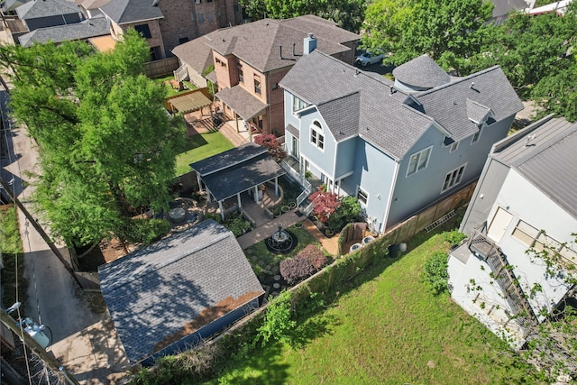 940 Columbia St, Houston, TX 77008 - aerial view of residential area