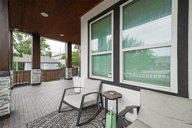 1035 Herkimer St, Houston, TX 77008 - view of deck