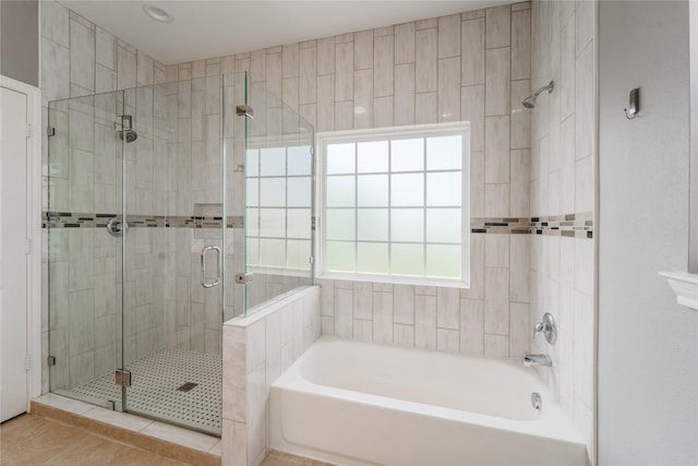 14619 Sanour Dr, Houston, TX 77084 - bathroom with a tub to relax in and a stall shower