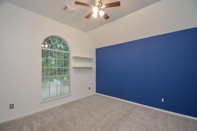 5319 Green Cove Bend Ln, Houston, TX 77041 - empty room featuring ceiling fan and carpet flooring