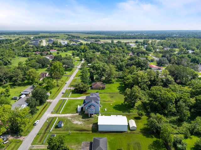 3525 N Morning Glory Dr, Santa Fe, TX 77517 - bird's eye view