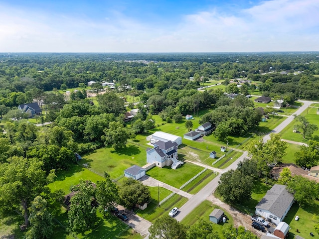 3525 N Morning Glory Dr, Santa Fe, TX 77517 - aerial view of property and surrounding area
