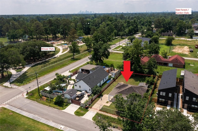 2405 Dolly Wright St, Houston, TX 77088 - aerial view of residential area