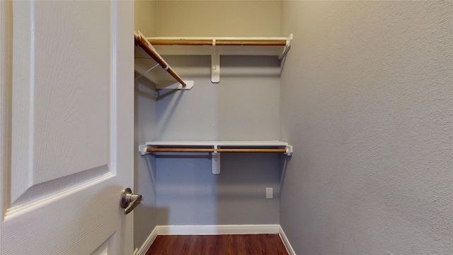 2405 Dolly Wright St, Houston, TX 77088 - spacious closet with dark wood-style floors