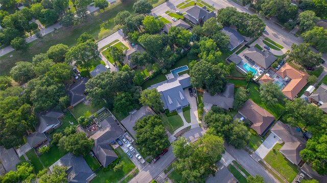 10614 Moonlight Dr, Houston, TX 77096 - aerial view of property's location with nearby suburban area