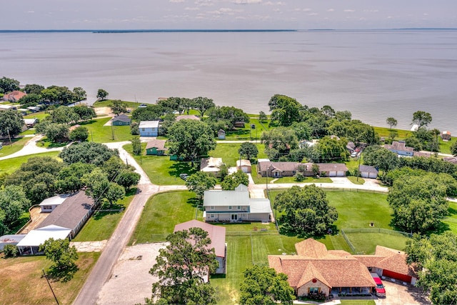 20 Clearview St, Point Blank, TX 77364 - aerial view of residential area featuring a large body of water