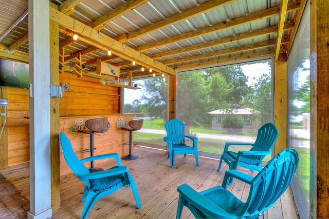 20 Clearview St, Point Blank, TX 77364 - view of deck