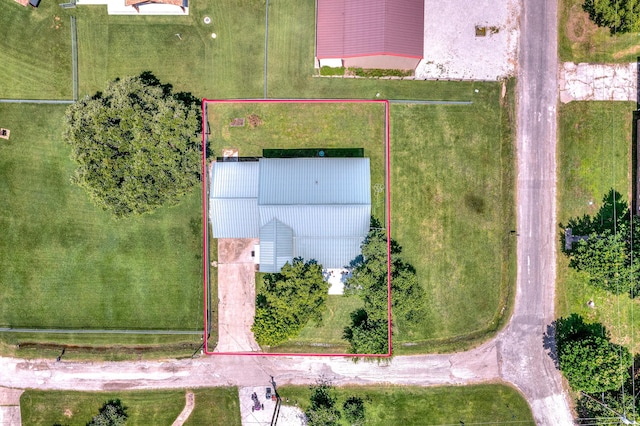 20 Clearview St, Point Blank, TX 77364 - view of property location featuring property parcel outlined