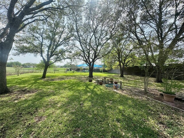 706 W St, Yoakum, TX 77995 - view of yard
