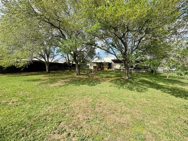 706 W St, Yoakum, TX 77995 - view of green lawn