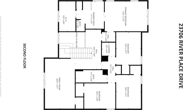23706 River Place Dr, Katy, TX 77494 - property floor plan