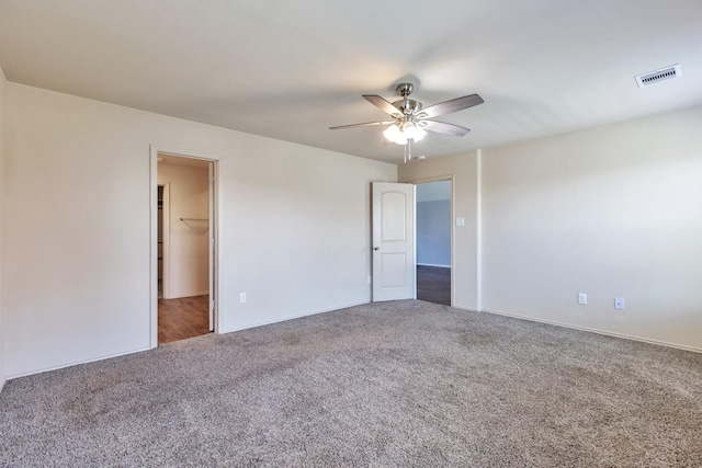 16531 Silla Ridge Ct, Houston, TX 77049 - carpeted spare room with a ceiling fan and baseboards