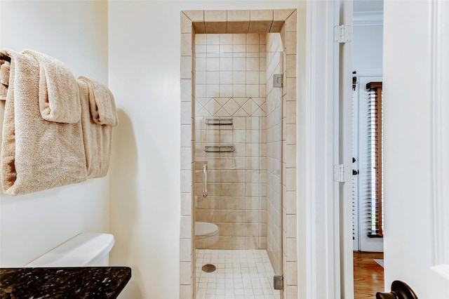 1529 Rosewood St, Houston, TX 77004 - full bath with a shower stall and toilet