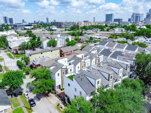 1529 Rosewood St, Houston, TX 77004 - bird's eye view of city skyline