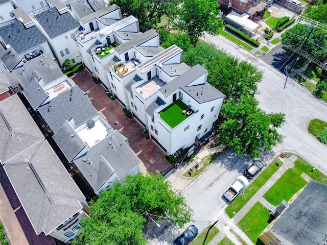 1529 Rosewood St, Houston, TX 77004 - aerial perspective of suburban area