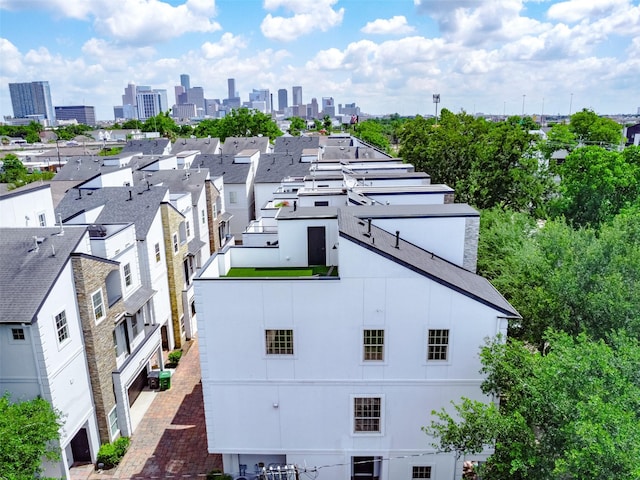 1529 Rosewood St, Houston, TX 77004 - drone / aerial view