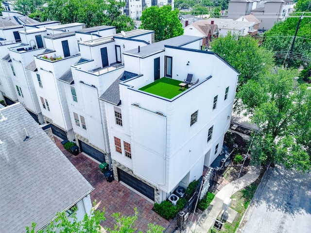 1529 Rosewood St, Houston, TX 77004 - bird's eye view
