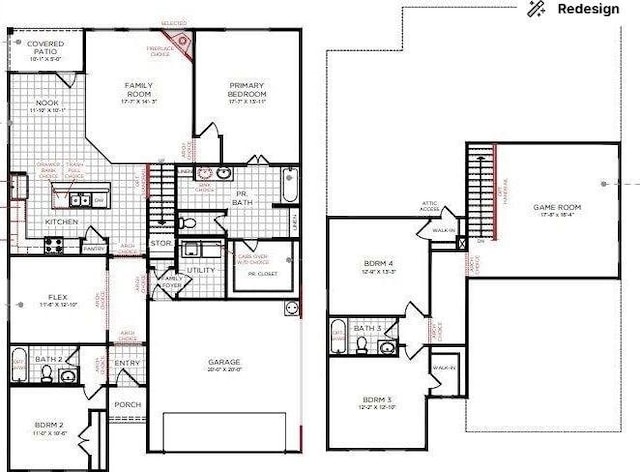 15226 Prairie Mill Dr, New Caney, TX 77357 - view of property floor plan