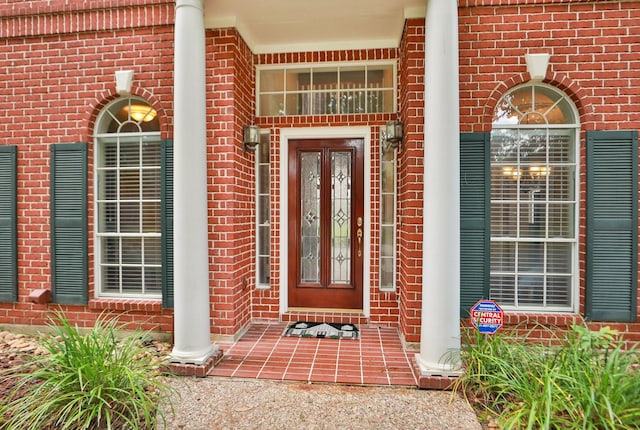 6914 Kelsey Rae Ct, Houston, TX 77069 - property entrance with brick siding