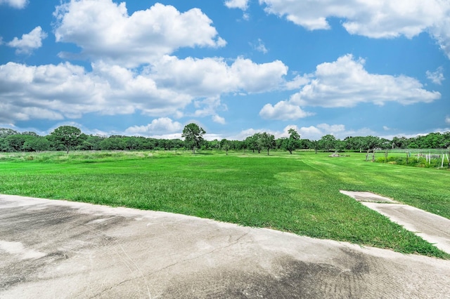 134 Private Road 652, Sargent, TX 77414 - view of green lawn with a rural view