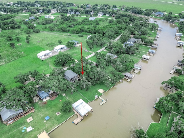 134 Private Road 652, Sargent, TX 77414 - aerial view of property and surrounding area with a nearby body of water and a tree filled landscape