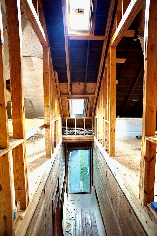 2215 Kane St, Houston, TX 77007 - view of unfinished attic