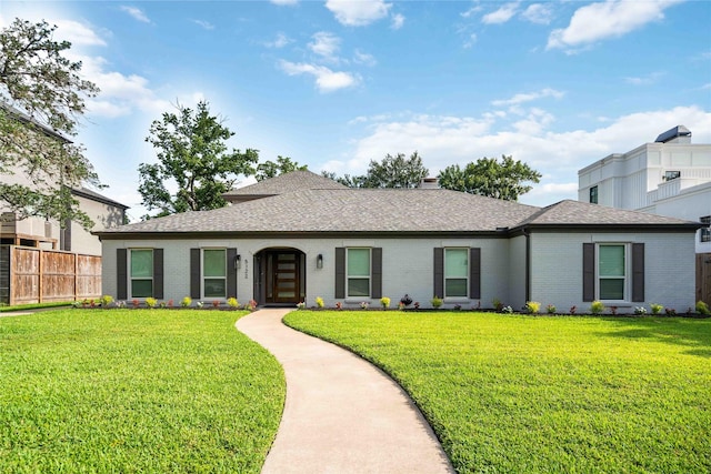 5122 Braesheather Dr, Houston, TX 77096 - ranch-style home featuring brick siding and roof with shingles
