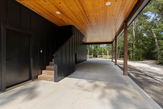 17131 Carrol Ln, Willis, TX 77378 - view of patio with a carport