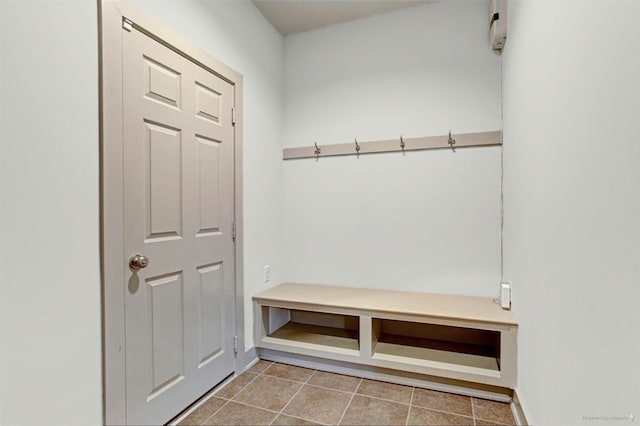 4247 Dickson St, Houston, TX 77007 - mudroom with tile patterned floors and baseboards