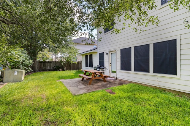 14639 Cypress Cottage Ct, Cypress, TX 77429 - view of yard with a patio
