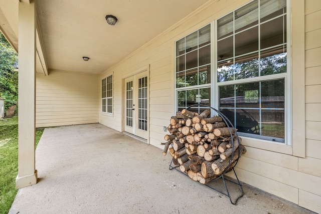 40614 Rolling Forest Dr, Magnolia, TX 77354 - view of patio with french doors