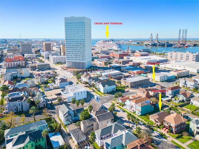 1714 Market St, Galveston, TX 77550 - view of urban area with a nearby body of water