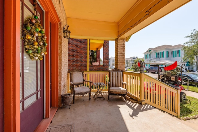 1714 Market St, Galveston, TX 77550 - porch with a residential view