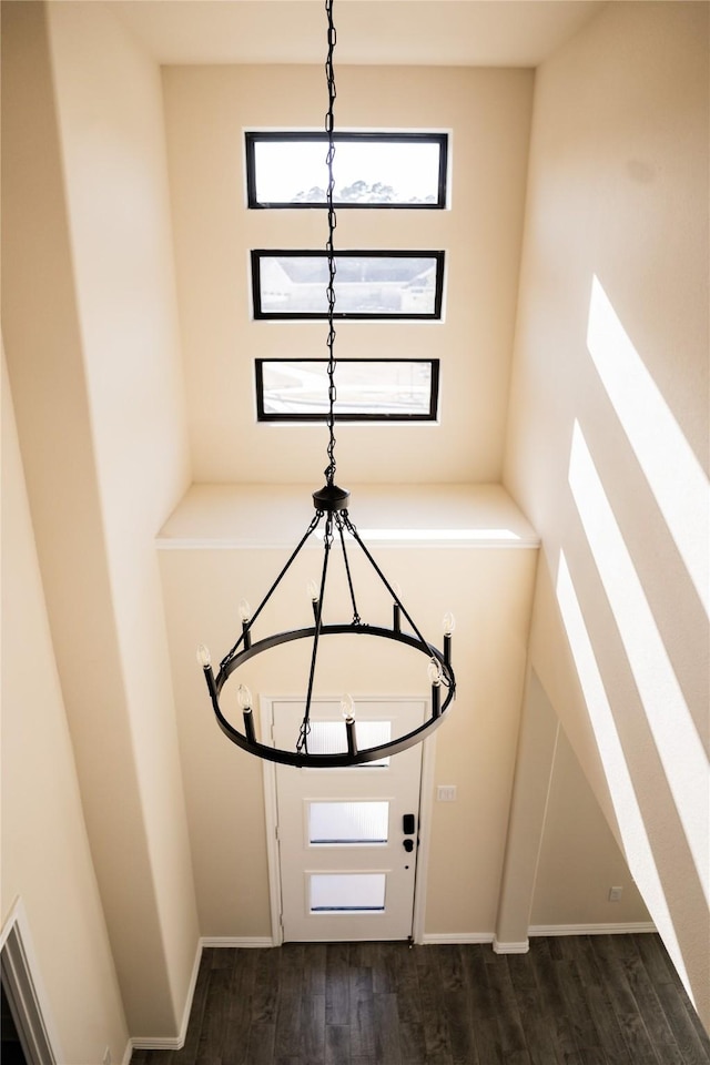 40575 Goldeneye Pl, Magnolia, TX 77354 - detailed view of wood finished floors and baseboards