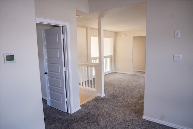 40575 Goldeneye Pl, Magnolia, TX 77354 - hallway with carpet and baseboards