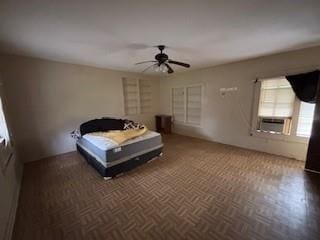 9085 Main St, Batson, TX 77519 - bedroom featuring cooling unit and a ceiling fan