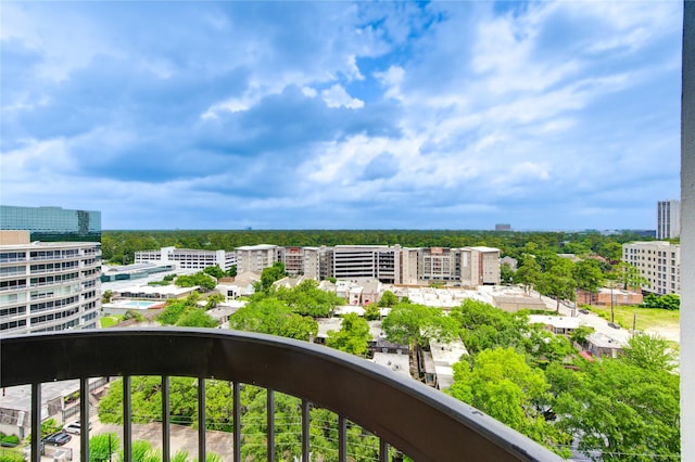 5001 Woodway Dr Unit 1405, Houston, TX 77056 - view of balcony