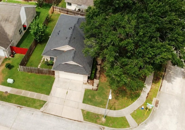 7331 Burkridge Dr, Houston, TX 77041 - view from above of property