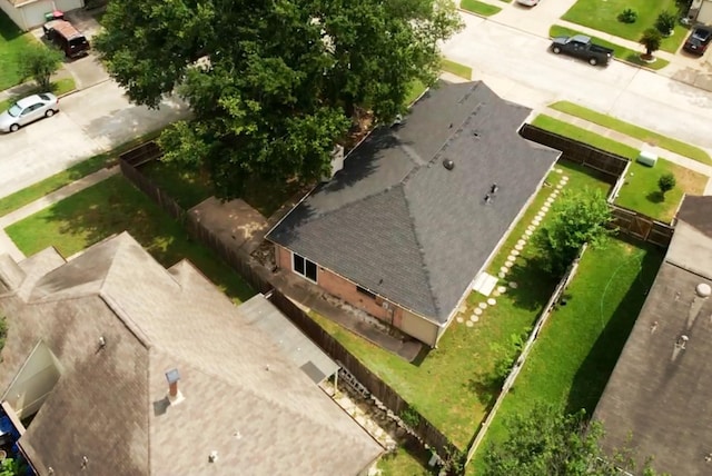 7331 Burkridge Dr, Houston, TX 77041 - view from above of property