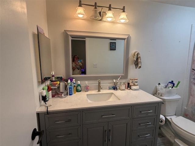 207 Leisure Ln, Montgomery, TX 77356 - full bathroom with toilet and vanity