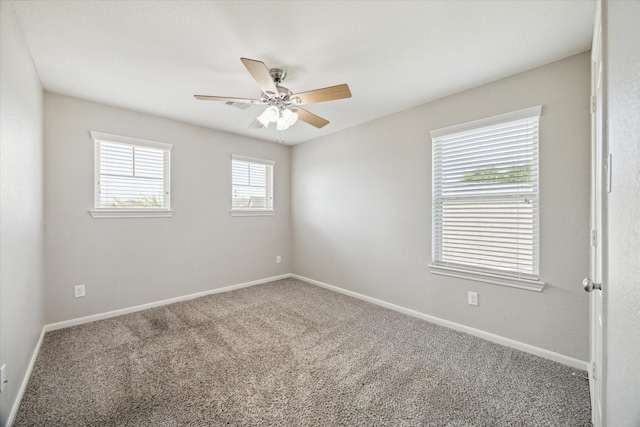 19426 Blueberry Cedar Dr, Cypress, TX 77433 - carpeted spare room with ceiling fan and baseboards