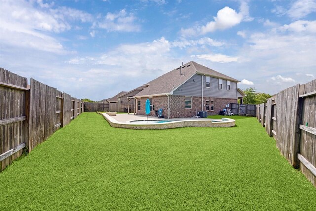 19426 Blueberry Cedar Dr, Cypress, TX 77433 - view of yard with a patio area