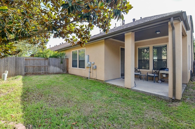 2918 Royal Oaks Grn, Houston, TX 77082 - back of property with a patio and stucco siding
