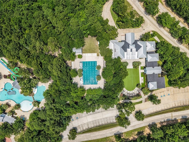 271 Bronze View Dr, Montgomery, TX 77316 - drone / aerial view of a pool