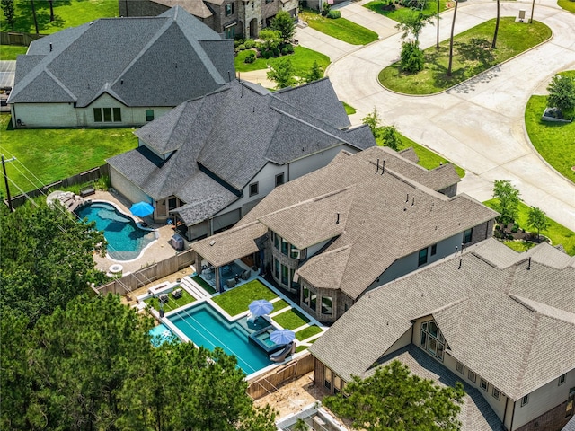 271 Bronze View Dr, Montgomery, TX 77316 - drone / aerial view of a pool