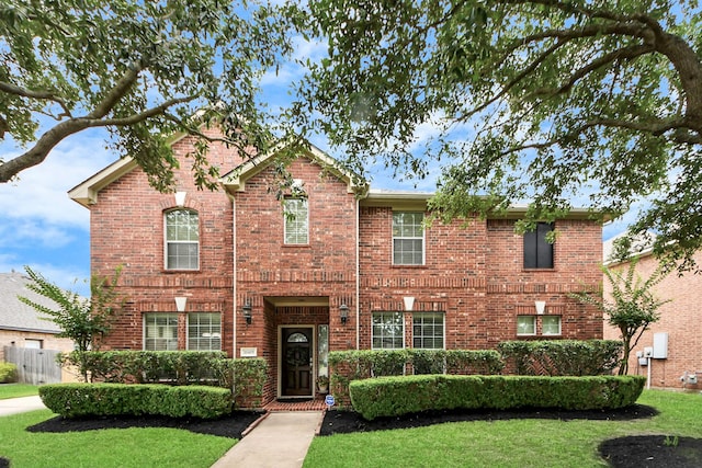 11401 Starlight Bay St, Pearland, TX 77584 - traditional-style home featuring brick siding