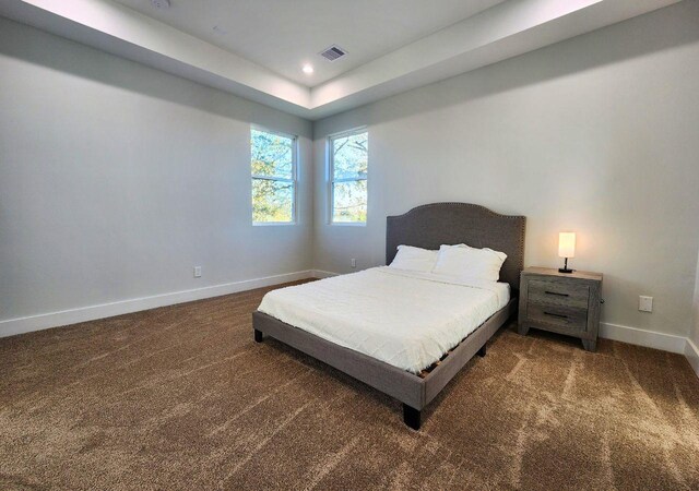 615 Northew St Unit J, Houston, TX 77091 - bedroom featuring carpet floors, baseboards, and recessed lighting